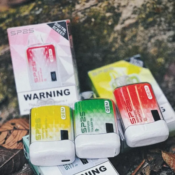 SP2S 9000口拋棄式電子煙｜多種口味現貨・12ml大容量・LED智慧熒幕